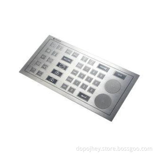 OEM Multilanguage Buttons Encrypted Metal Numeric Keypad /